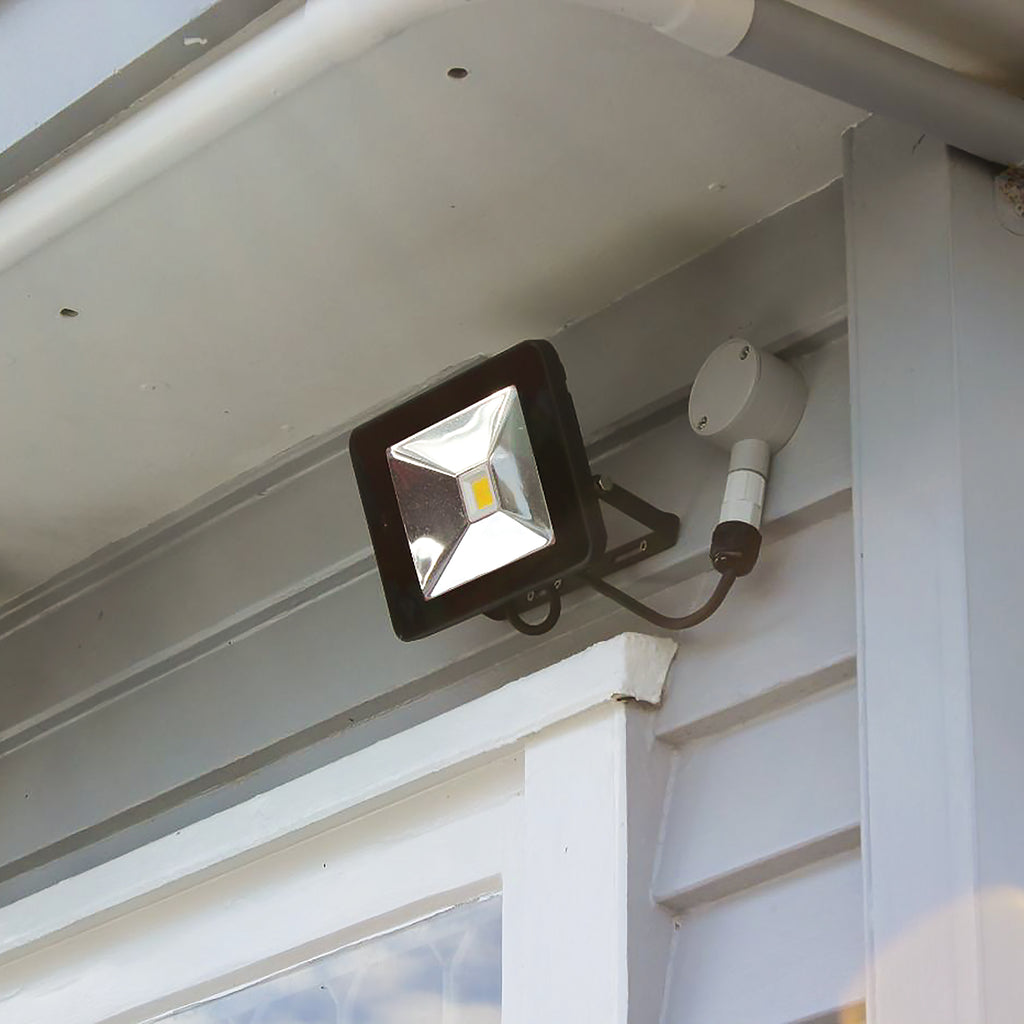 EconLED Domestic Microwave Sensor Floodlight 10W