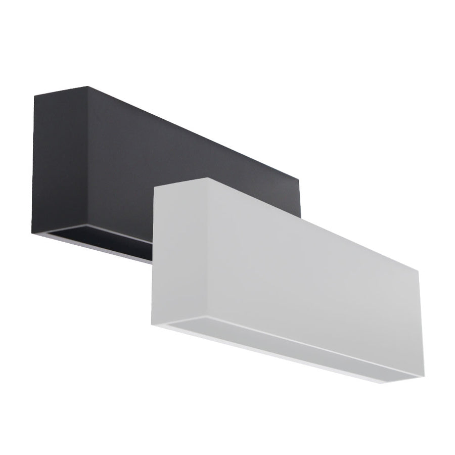 ALEK WALL LIGHT - ONE WAY LIGHT WITH BLACK AND WHITE COVERS