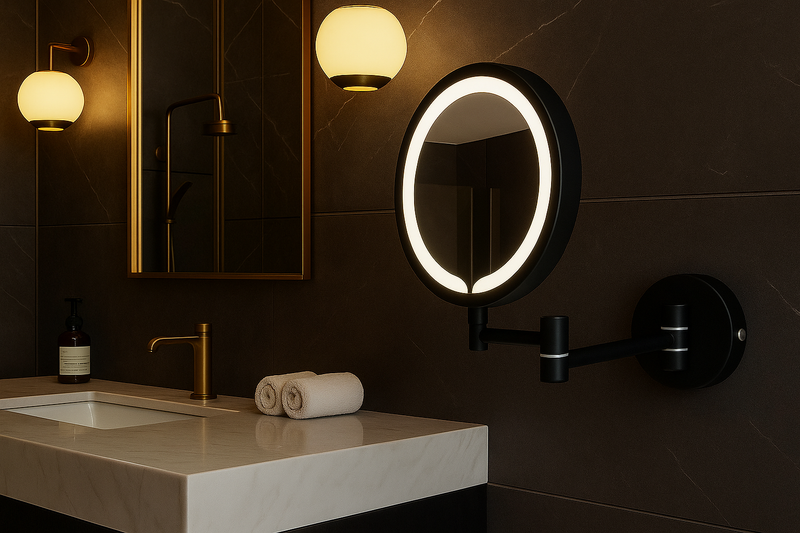 Callista- Double Sided Framed Make Up Mirror