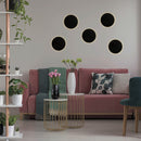 Deco Backlit Round Wall Light