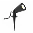 Nikau Garden Spotlight with Hood on Spike with Lamp