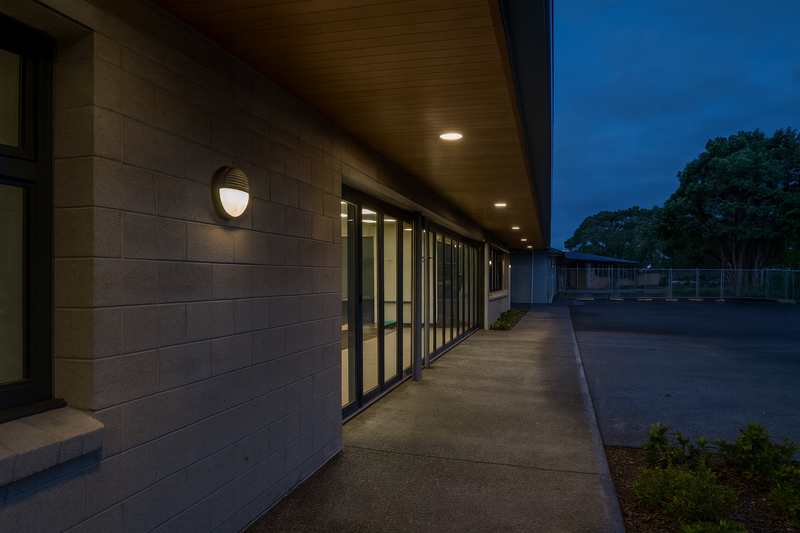 Ovate Round Grille PIR CCT Bulkhead