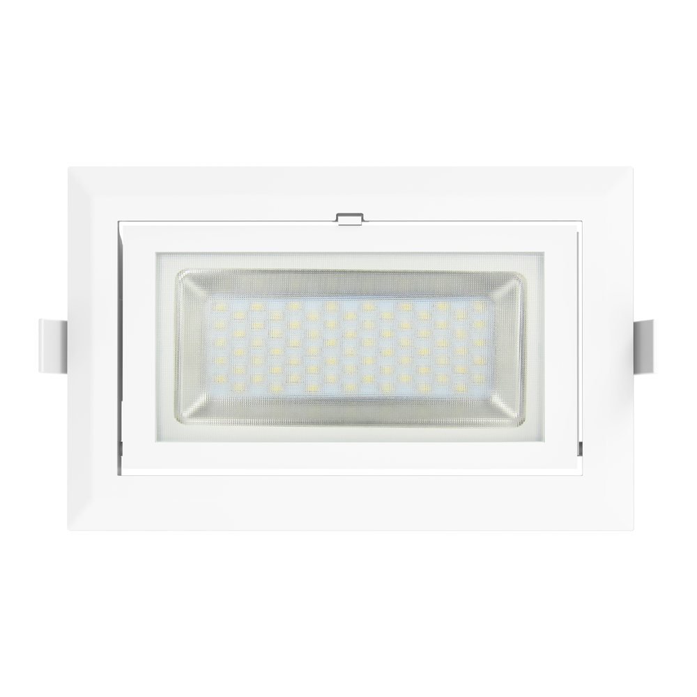 Aurora - Rectangular Shop Downlight CCT