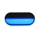 Ovate Eyelid Blue LED Oval Bulkhead