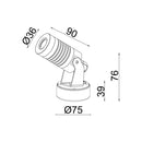 Bullet - Spotlight on Base 3W