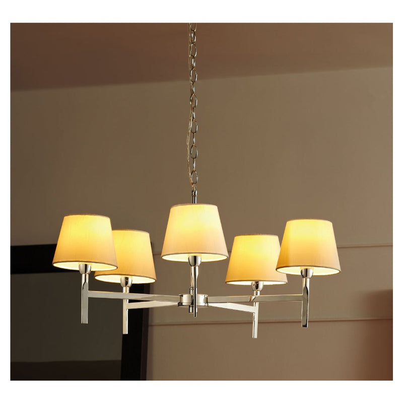 Inox 5 Light Pendant