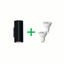 Byron - Small - Round - Up/Down Wall Light with GU10 Lamp