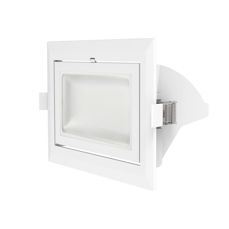 Aurora - Rectangular Shop Downlight CCT