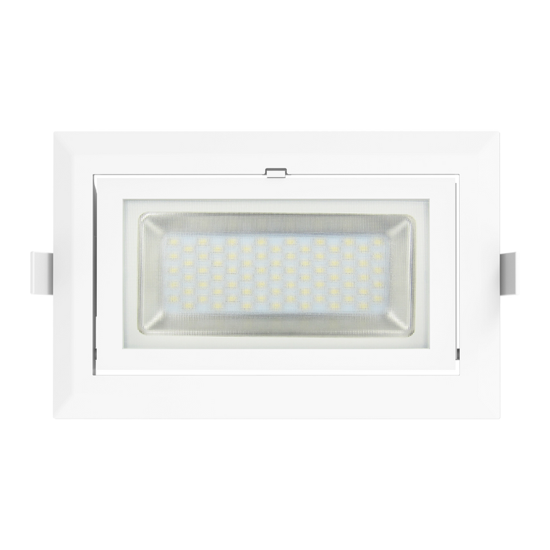 Aurora - Rectangular Shop Downlight CCT