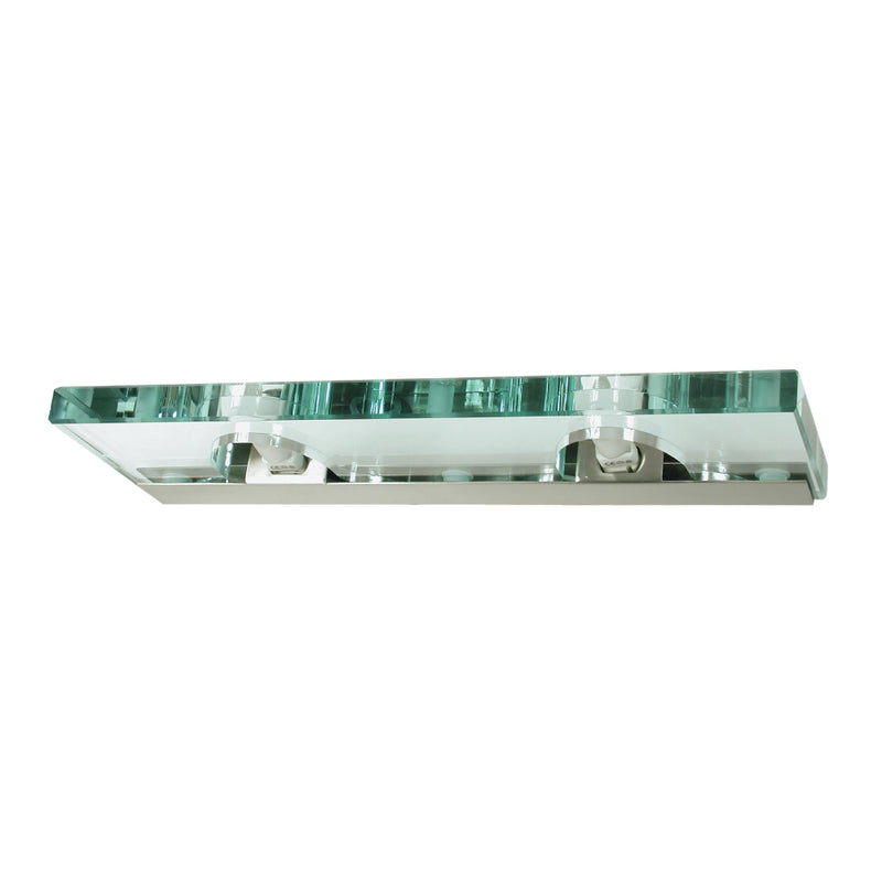 Jasmine - Double Glass Shelf Mirror Light