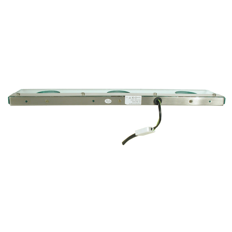 Jasmine - Triple Glass Shelf Mirror Light