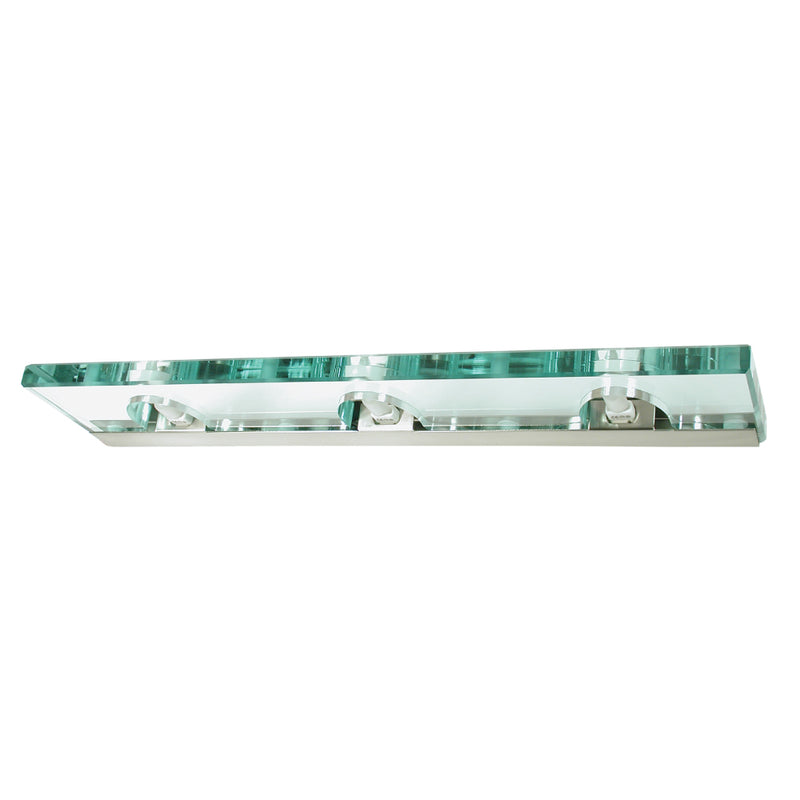 Jasmine - Triple Glass Shelf Mirror Light