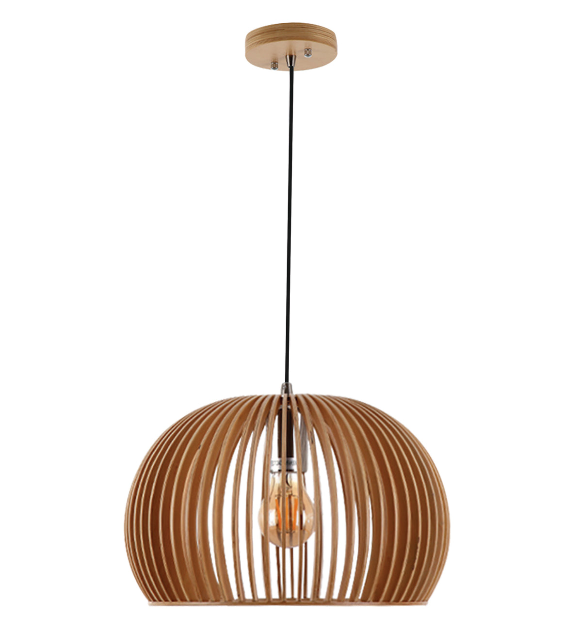 【美品】ACME Furniture LEO PENDANT LAMP Leo - Natural Wooden Pendant